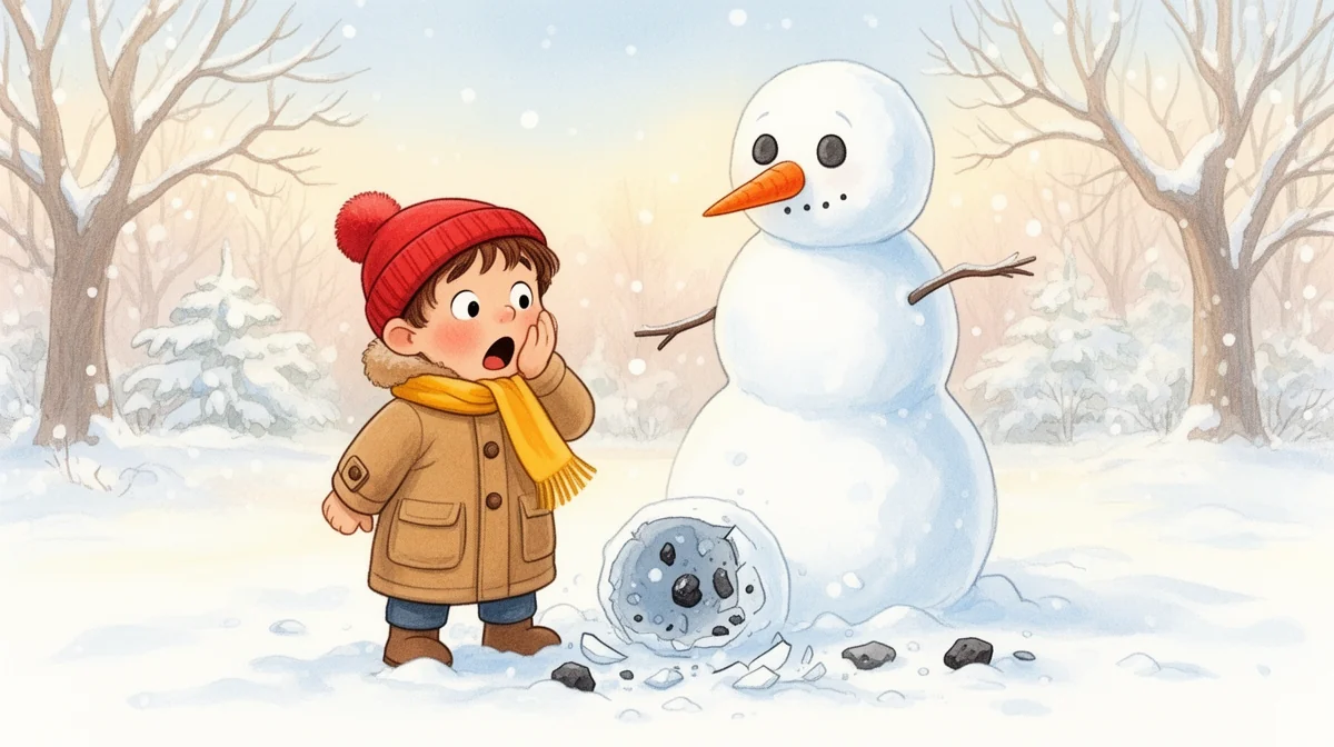Bild 3 — Mein Schneemann